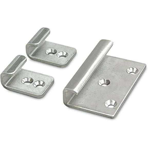 Dometic 385320005 Stainless Steel Hold-Down Brackets for 970 Series Portable Toilet