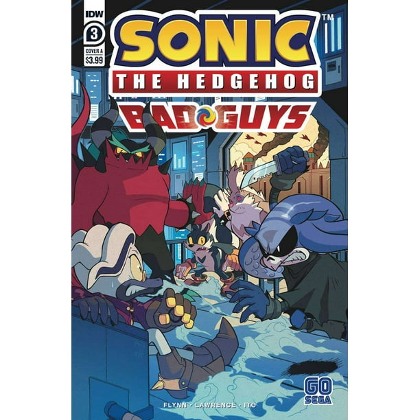 IDW Sonic The Hedgehog Bad Guys 3 of 4 (Cover A)
