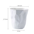 thumbnail image 3 of SANAG Home Office Small/Large Size Plastic Trash Can Living Room Bedroom Rugate Garbage Bin Waste Container, 3 of 9