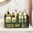 thumbnail image 2 of Organizador de maquillaje MIUOPUR con cajones apilables, color verde, 2 of 8
