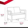 thumbnail image 3 of Sala para Exteriores Tarifa Keter con 4 piezas Mueble para Jardín Keter 09113-210-00, 3 of 8