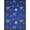 Multi-color, variant on Bee Attitudes Red 7 ft.8 in. x 10 ft.9 in. WearOn Nylon Machine Tufted- Cut Pile Just for Kids Rug