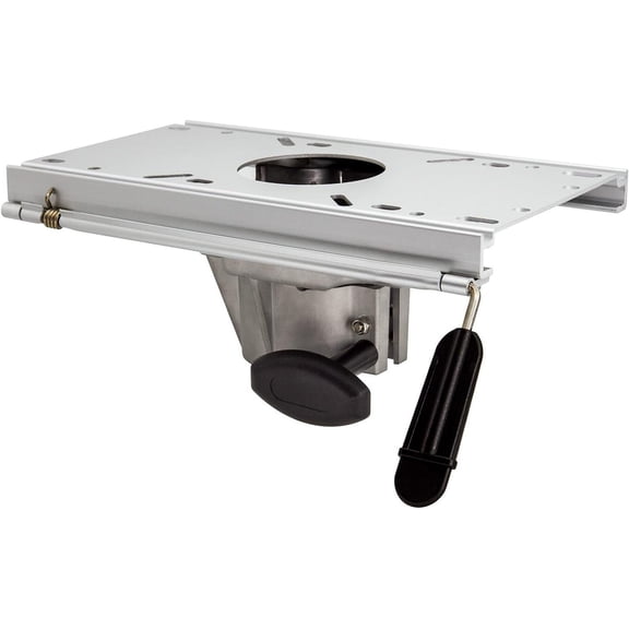 Aluminum Boat Seat Pedestal (Fore&AFT Seat Slide with Locking Seat Mount)
