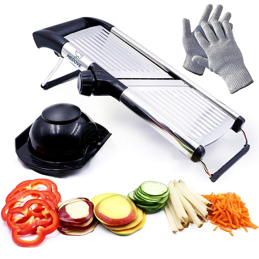 Mandoline Slicer, Vegetable Potato Slicer, Julienne Slicer, Onion
