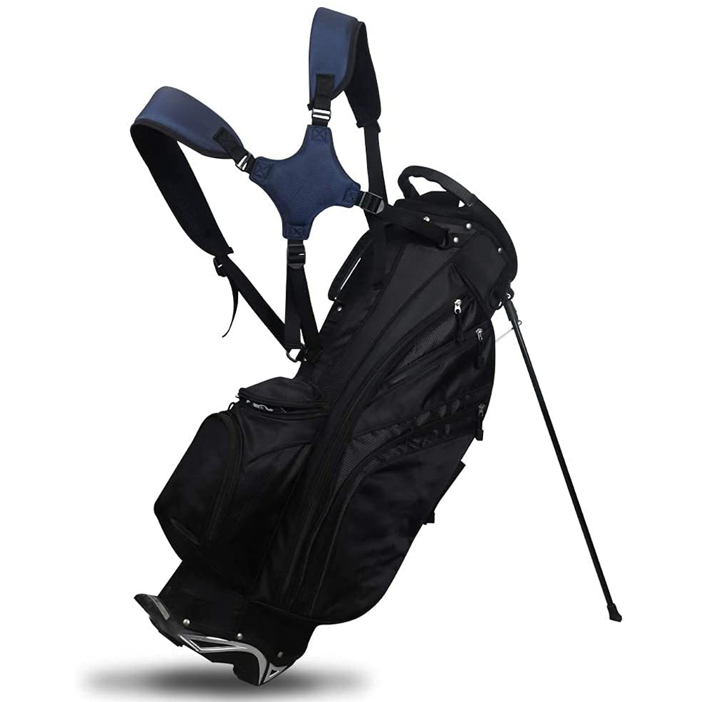 Golf Bag Strap Replacement Comfort Double Shoulder Adjustable Strap Padded Golf Carrying Bag Strap(Strap only)