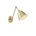 thumbnail image 2 of MIT-A8020-AG Crystorama Lighting Mitchell - 1 Light Wall Mount-Aged Brass Finish, 2 of 7