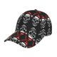 thumbnail image 1 of Fotbe Skull santa hat Gorro Clásico de Béisbol, Gorra Ajustable con Broche Snapback, Gorro de Exterior de Algodón Suave, 1 of 6