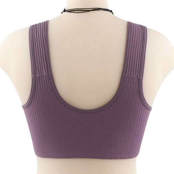 Pisexur Women's Plus Size Sports Bras for Large Bust, Summer Solid