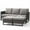 1Pcs Sofa+Ottoman, variant on Bellefurn Outdoor 3 Seats Patio Sofa,All-Weather Wicker Deep Seat Outdoor Couch with Removable Cushions for Porch, Backyard, Balcony, Deck