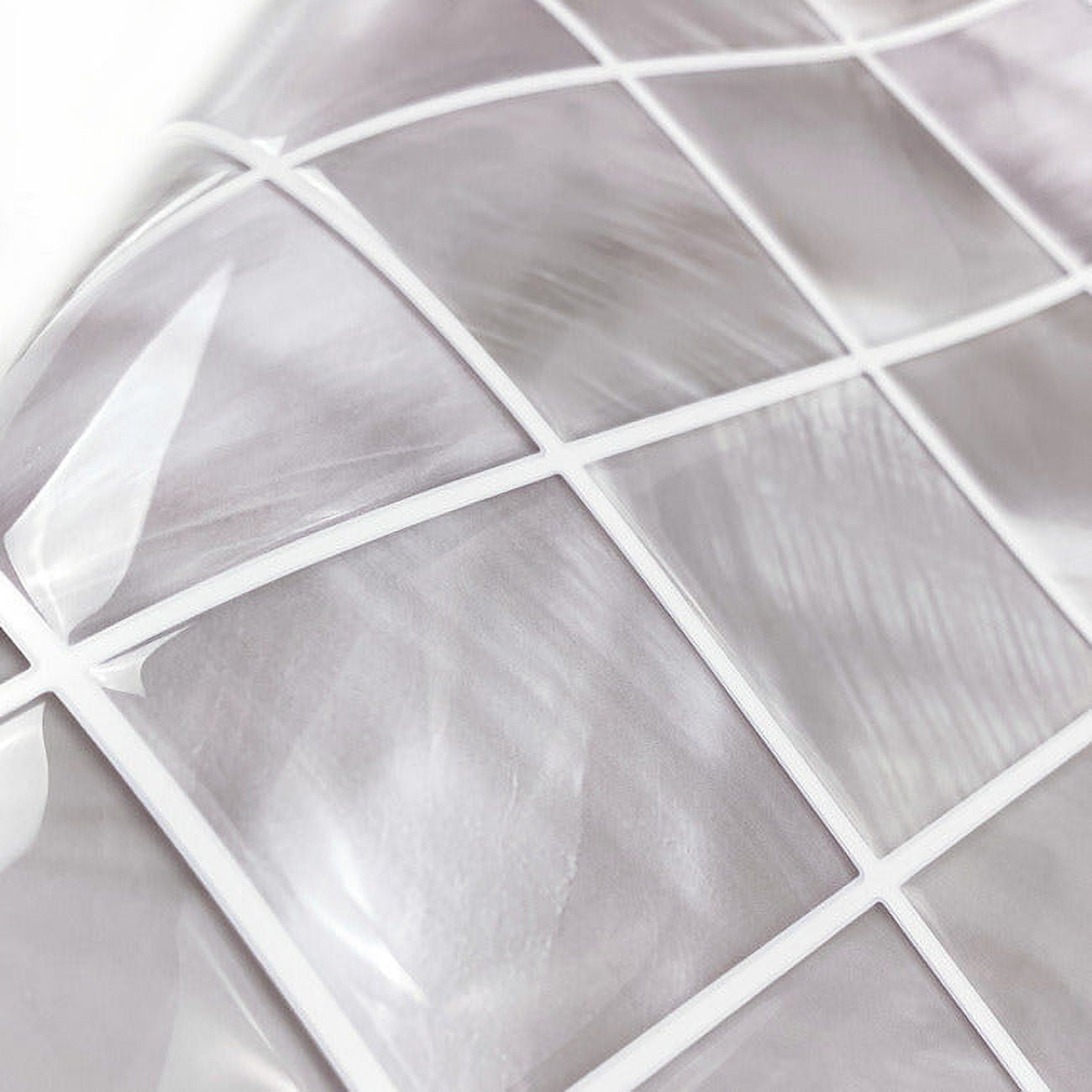 Pearl Square Peel And Stick Backsplash