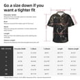 thumbnail image 3 of Picia Medieval Knight And Dragon Gentle Cotton Regular Fit Short Sleeve Casual Hawaiian Shirt for Men-Medium, 3 of 8