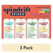 (3 pack) Spindrift Spiked Staycation Pack 12/12sc