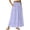 Purple, variant on Womens Eyelet Patchwork Maxi Skirts Tiered Elastic High Waist Loose Fit Skirt Flowy Casual Boho Party Summer Smock Skirts