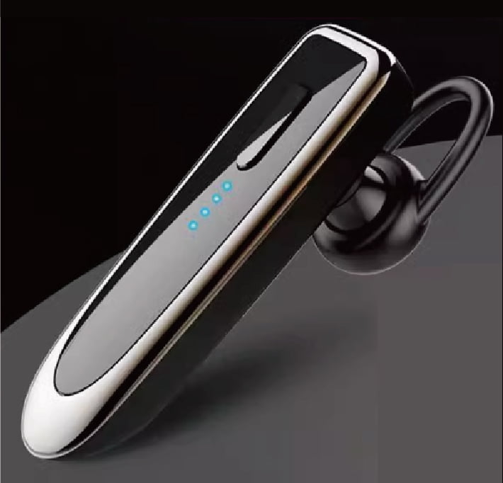 LsdWkt Wireless headsets for smartphones,Bluetooth Earpiece V5.0 Wireless Handsfree Headset with Microphone 24 Hrs Driving Headset 60 Days Standby Time for Phone Laptop Trucker Driver (Black)
