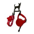 thumbnail image 2 of Village Wrought Iron WH-LC-236 Beagle Leash & Collar Wall Hook, 2 of 2