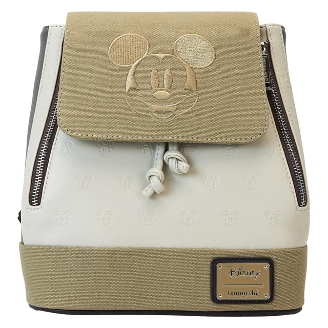 Mochila Mini Loungefly Disney Mickey de Lona 23x27x11 cm