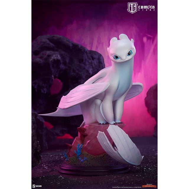 How To Train Your Dragon - Light Fury Statue - Sideshow Collectibles