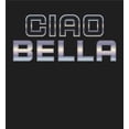 thumbnail image 5 of Ciao Bella Adult Black Crew Neck Long Sleeve Tee-XXL, 5 of 6