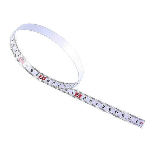 Adhesive Measuring Tape, Removable Adhesive Measuring Tape,Steel Metric Tape Measure for Home or Office Use