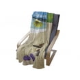 thumbnail image 4 of Summer Soft Flannel Fleece Blanket, Beach Sunshine Sand Waves Sandal Deckchair Holiday Relaxation Vacation Cartoon Print, Cozy Plush for Indoor and Outdoor Use, 60" x 80", Multicolor, by Ambesonne, 4 of 6