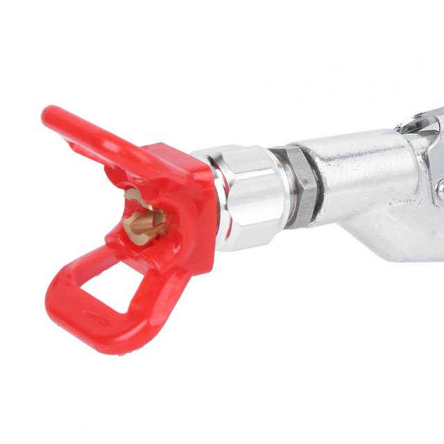 Pulverizador de pintura, aer¨?grafo G1/4 Pulverizador de pintura, varilla recta de alta presi¨?n Pul Herramienta de hardware Aer¨grafo Pulverizador de Spptty herramientas industriales
