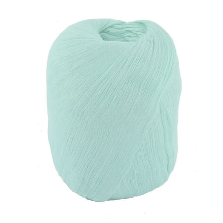 - Family Tatting Hand Knitting Cotton Thread Embroidery Craft Yarn Light Blue