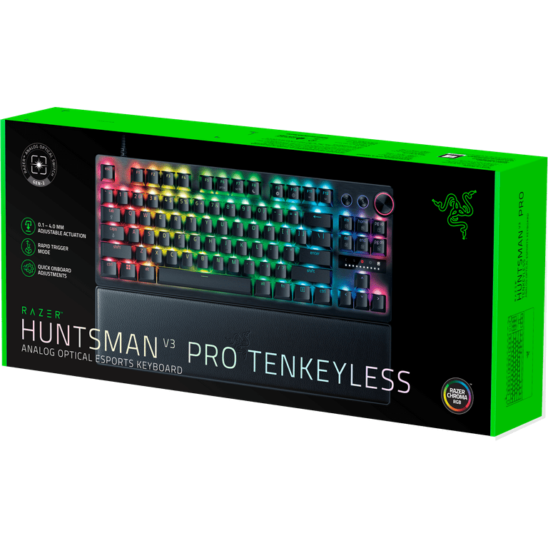 新品 大人気商品  Razer Esports Optical Analog Tenkeyless TKL Pro V3 Huntsman Keyboard