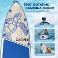 thumbnail image 4 of Garvee 11 ft Inflatable Stand up Paddle Boards with Premium SUP Accessories, Purple, 4 of 7