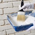 thumbnail image 4 of 3inch Flat Paint Brushes,Professional Paint Tools with Treated Handle, 4 of 5