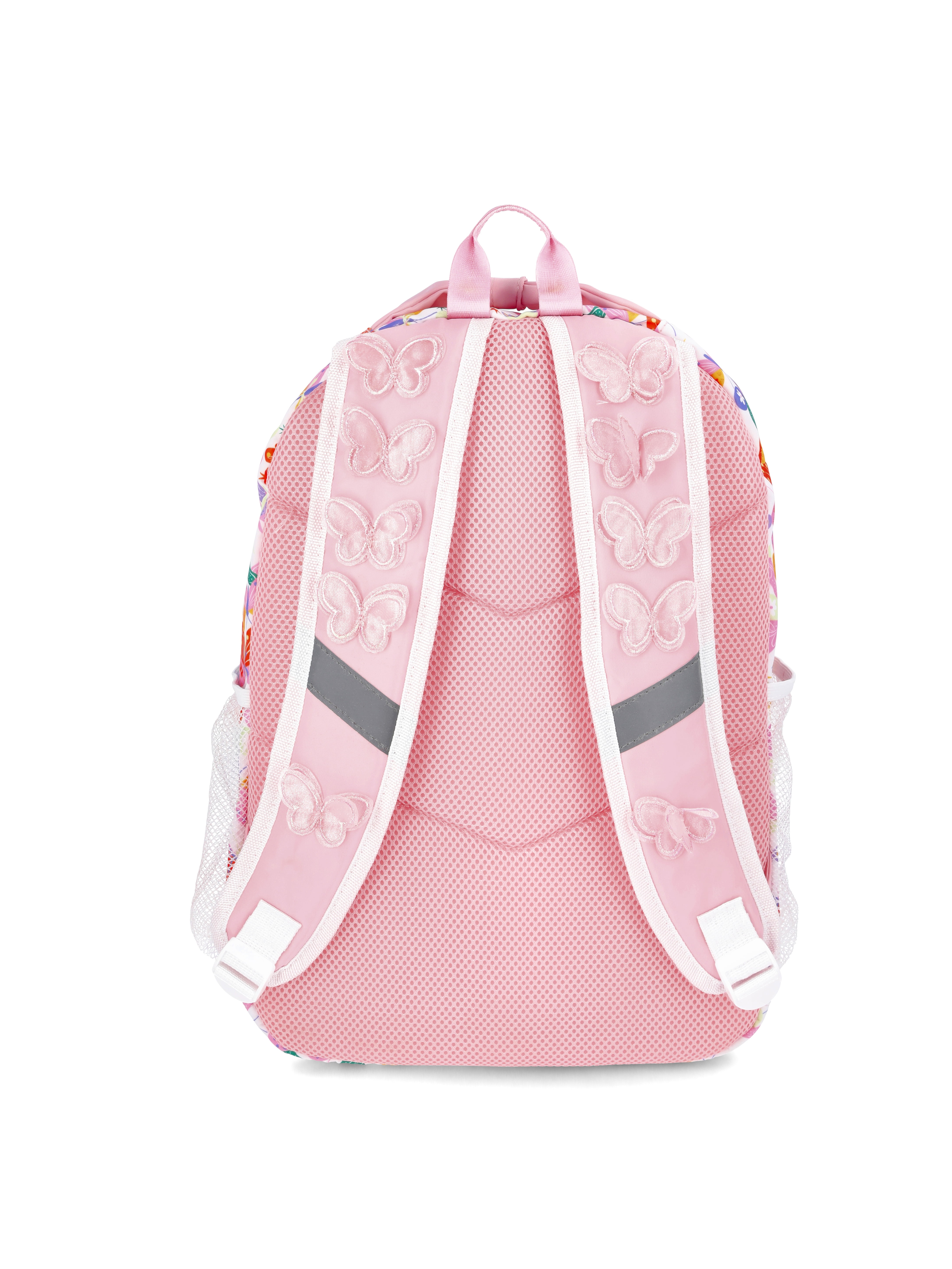 Packed Party Girls 17" Butterfly 4-Piece Backpack Set, Pink