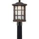 Quoizel Stonington Grande Lanterne de Poste LED en Bronze Palladien – image 5 sur 6