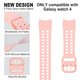 thumbnail image 4 of Arttyma Paquete De 6 Compatibles Con Galaxy Watch 4 Band 40 Mm 44 Mm Galaxy Watch 4 Classic Band 42 Mm 46 Mm Correas Deportivas De Repuesto De Silicona Para Galaxy Watch 4 Hombres Y Mujeres (Color B), 4 of 5