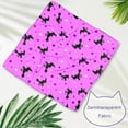 thumbnail image 4 of 2 Packs Dog Bandana Chiffon Pet Scarves Halloween Witch Riding Broom Printing Dog Bib Kerchief Scarf for Small Medium Large Dogs Cats Pets, Birthday Gift, 4 of 6