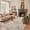 Dusty Beige, variant on GENIMO 8'x10' Area Rug for Living Room, Washable Non Slip Soft Vintage Persian Rug for Bedroom Dining Room Home Office, Navy Terracotta