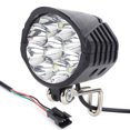 thumbnail image 2 of Luz de bicicleta eléctrica Bsvklp 48V cuerno LED faro ciclismo, 2 of 9