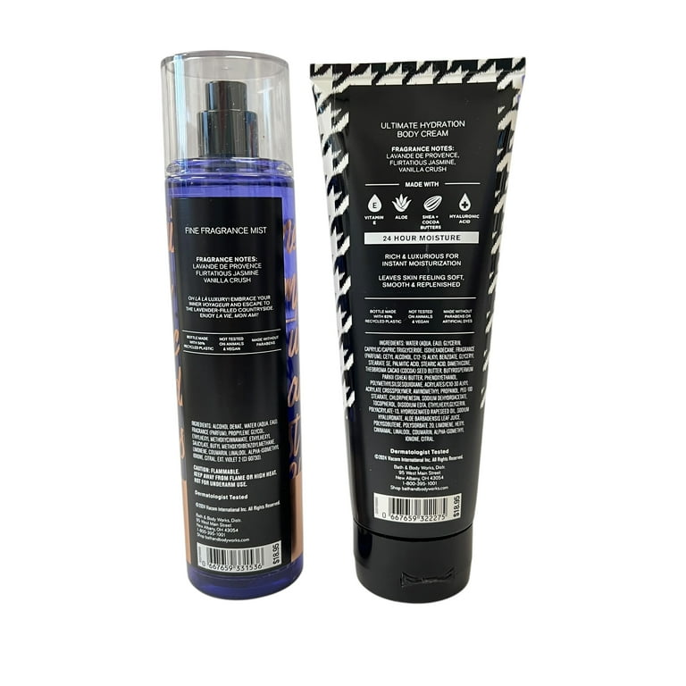 Bath & Body Works Emily In Paris Lavender Luxe Mist & Body