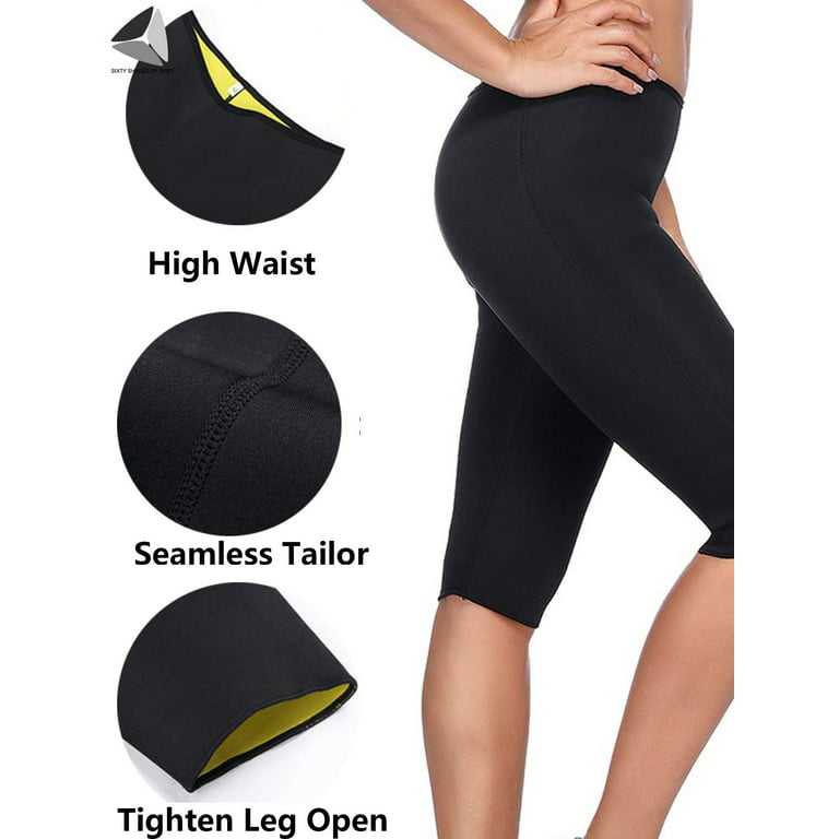Sauna Sweat Shorts Pocket Hot Thermo Capris Workout Slimming Pants Weight  Loss Leggings Body Shaper for Women Gym Yoga Fitness - AliExpress