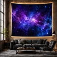 thumbnail image 6 of Luminous Deep-Space Nebula Against a Starry Void, Mystical Celestial Style for Space Enthusiasts, Cosmic Nebula Scene Artwork, Housewarming Gift Tapestry Wall Hanging for Bedroom and Living Room, 6 of 7