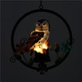 thumbnail image 4 of Naiovety Luz de noche de búho con energía Solar, luz colgante de jardín con forma de Animal de resina única, luz de paisaje al aire libre para Patio, Iluminación y accesorios marrón Naiovety HA024555-02, 4 of 4