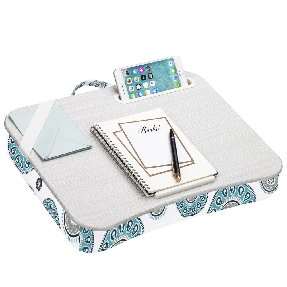 Lapgear Designer Lap Desk With Phone Holder And Device Ledge