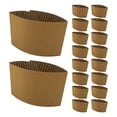 thumbnail image 1 of 25 piezas de mangas de taza resistentes al calor de las mangas de tazas de café convenientes, 1 of 5