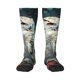 thumbnail image 1 of Fotbe Moon Flower White Owl Calcetas Divertidas Estampadas para Hombre y Mujer, Calcetas de Algodón hasta la Rodilla para Caminar, Correr, Enfermería y Embarazo, 1 of 6