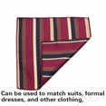 thumbnail image 5 of ZPAQI Men's Silk Pocket Square Handkerchief for Formal Occasion and Weddings, 5 of 21
