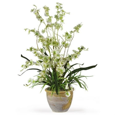 Nearly Natural 70in. Areca Palm Artificial Tree in Black Planter with Stand