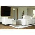 thumbnail image 5 of Pangea Home Spenser Cubix Tall Brushed Metal Side Table in Silver, 5 of 5