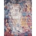thumbnail image 3 of Shag 5x8 Area Rug Thick (5'3'' x 7'3'') Abstract Multi-Color Living Room Easy to Clean, 3 of 8