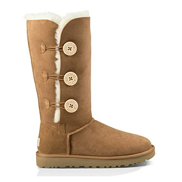 UGG Women s Bailey Button Triplet Ii Winter Boot Walmart