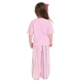 thumbnail image 5 of Corvette Toddler Girls Graphic Tee and Stripe Pants Set, 2-Piece, Sizes 12M-5T, 5 of 7