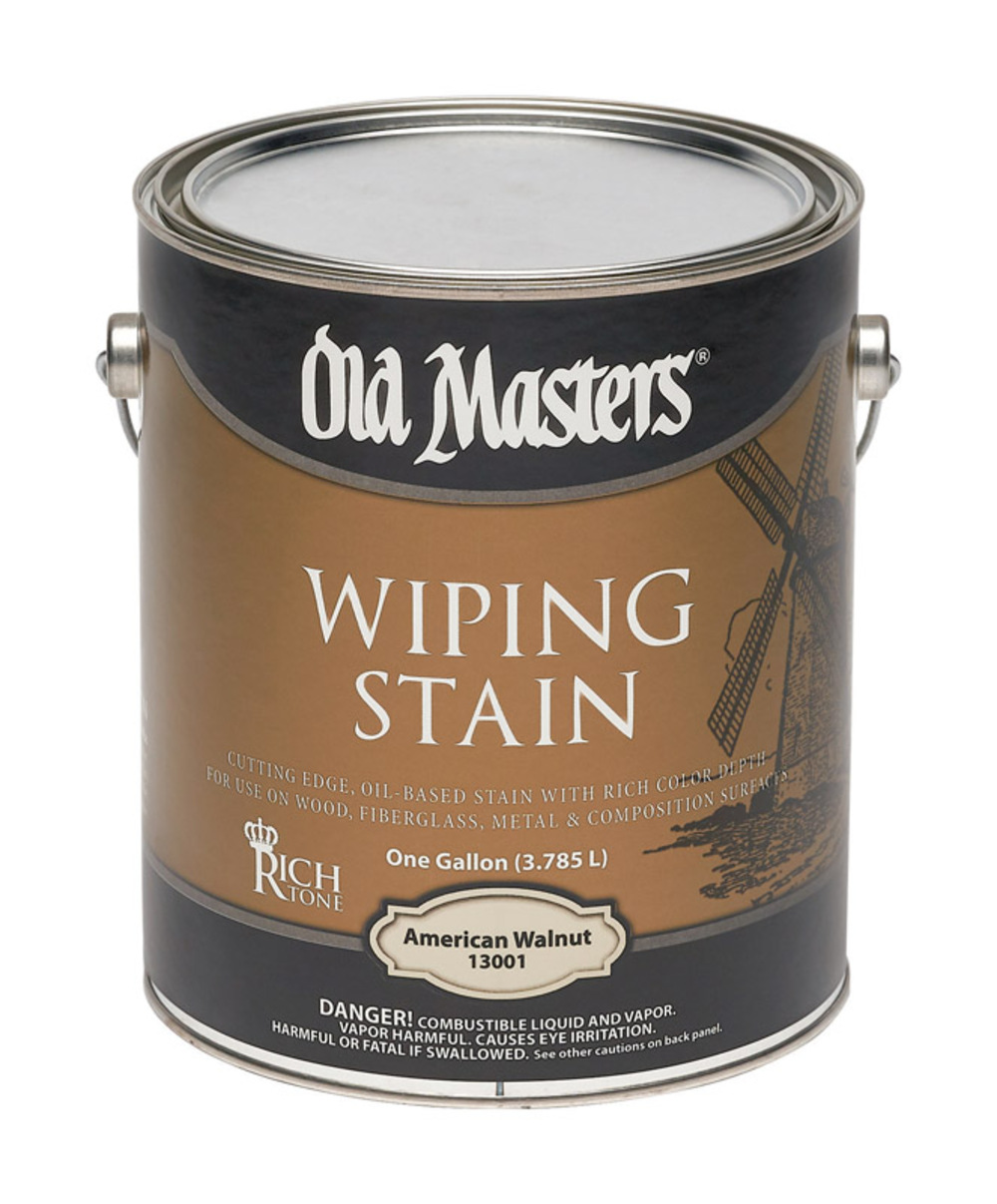 Old Masters Semi-Transparent American Walnut Oil-Based Wiping Stain 1 gal - image 3 of 3