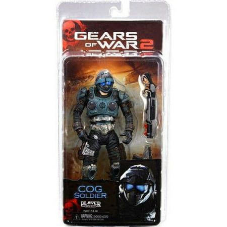 NECA Gears of War 2 Series 6 COG Soldier Action Figure